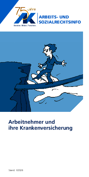 Krankenversicherung Krankenversicherung - Arbeits- und Sozialrechtsinfo, 01/2026 (barrierefreie PDF)