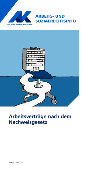 Arbeitsverträge nach dem Nachweisgesetz Arbeitsverträge nach dem Nachweisgesetz - Arbeits- und Sozialrechtsinfo, 04/2025