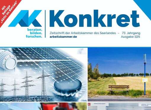 Titelblatt AK-Konkret mit dem Schriftzug "AK-Konkret"