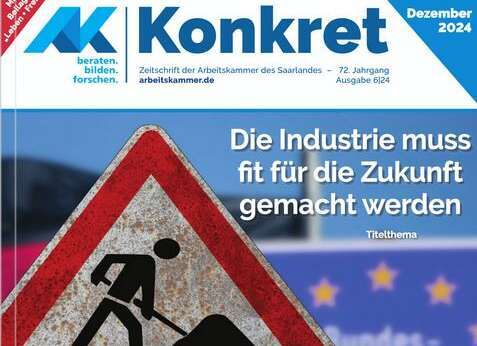 Titelblatt der AK-Konkret mit entsprechendem Schriftzug