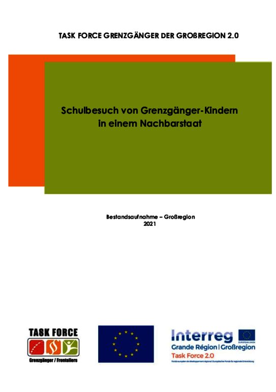 Schulbesuch von Grenzgänger-Kindern in einem Nachbarstaat - März 2021