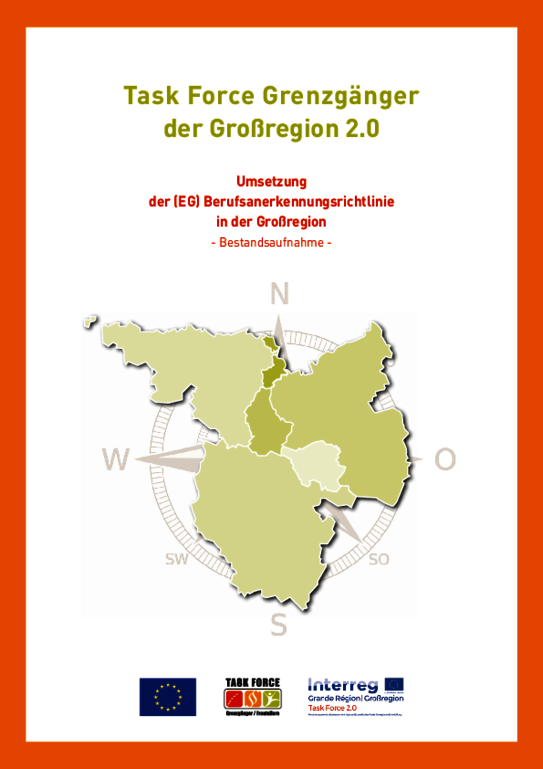 Umsetzung der Berufsanerkennungsrichtlinie in der Großregion - November 2018