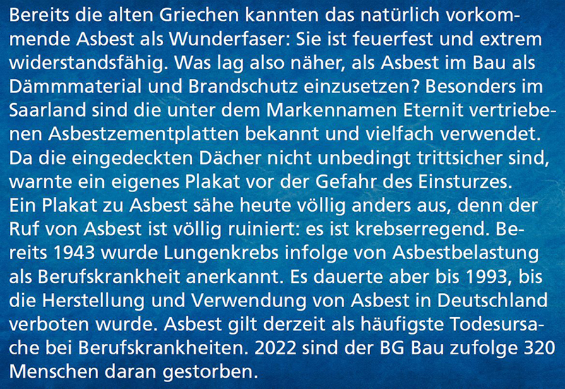 Erklärtext zum Thema "Asbest"